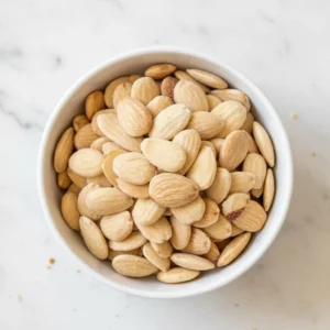 Amandes Blanches Grillées au Citron