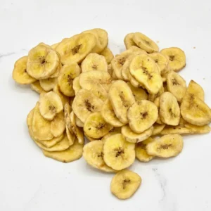 شرائح الموز المجفف